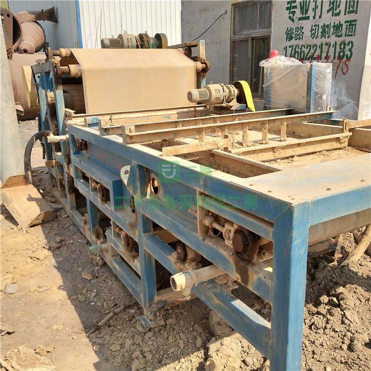 出售二手泥漿脫水設備 帶式壓濾機 三網帶式壓濾機 洗沙污水處理設備