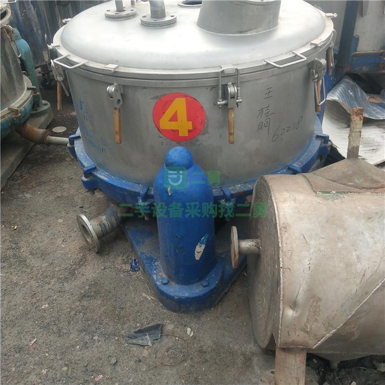 出售二手 三足離心機 專用工業(yè)大容量不銹鋼離心式甩干桶