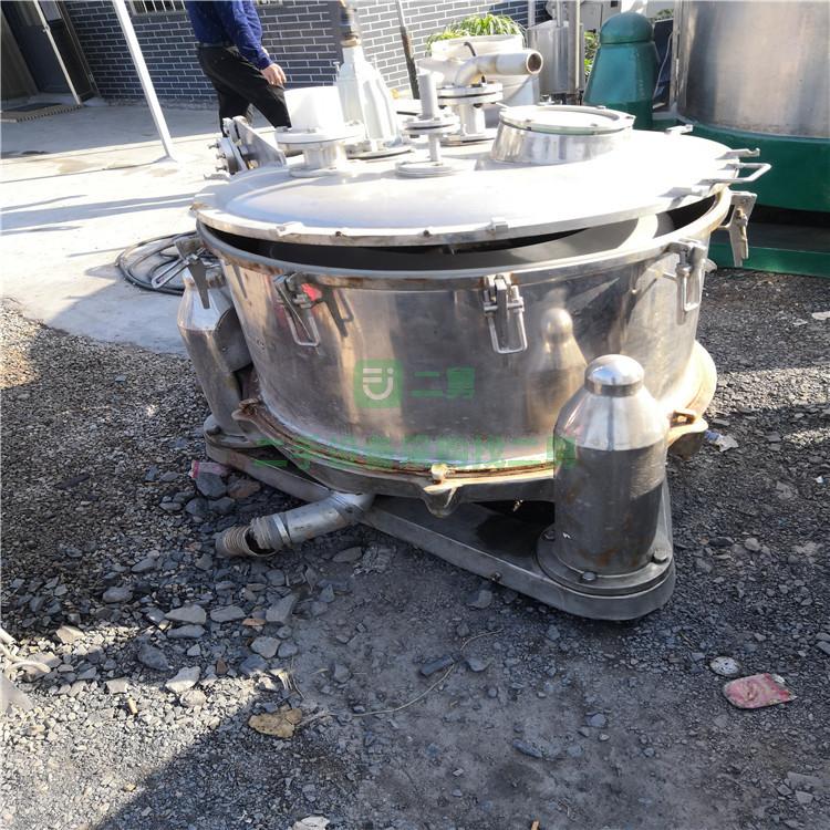 出售二手 三足離心機 專用工業(yè)大容量不銹鋼離心式甩干桶