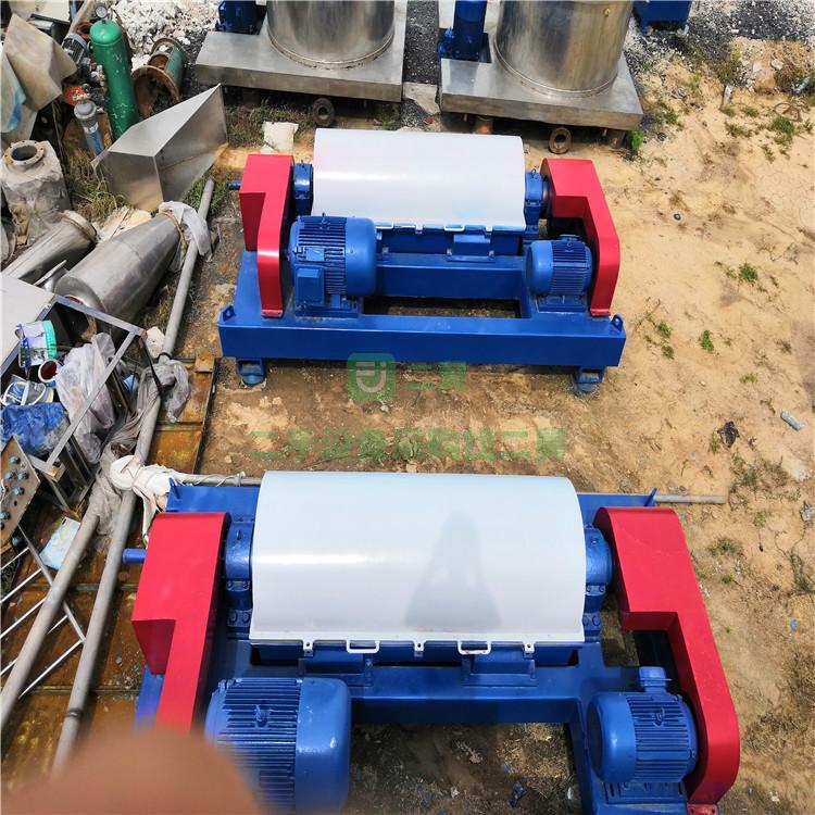 出售二手臥螺離心機 二手污水處理機臥式螺旋離心機 污水處理設備離心機