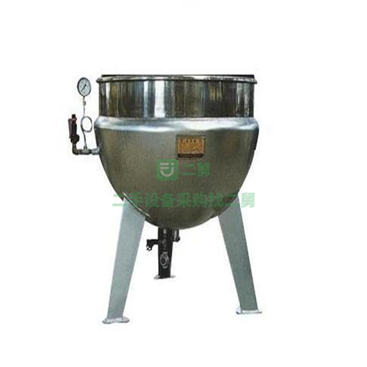出售二手500L不銹鋼電加熱夾層鍋 600L不銹鋼電加熱夾層鍋 低價出售夾層鍋