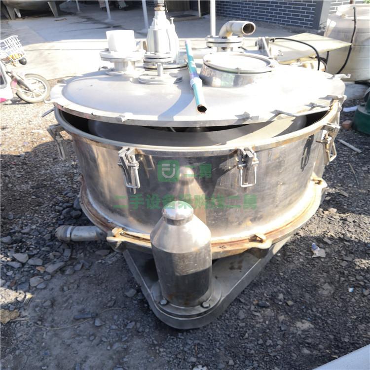 出售二手 三足離心機 專用工業(yè)大容量不銹鋼離心式甩干桶