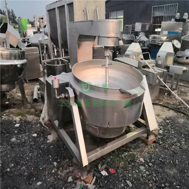 出售二手500L不銹鋼電加熱夾層鍋 600L不銹鋼電加熱夾層鍋 低價出售夾層鍋