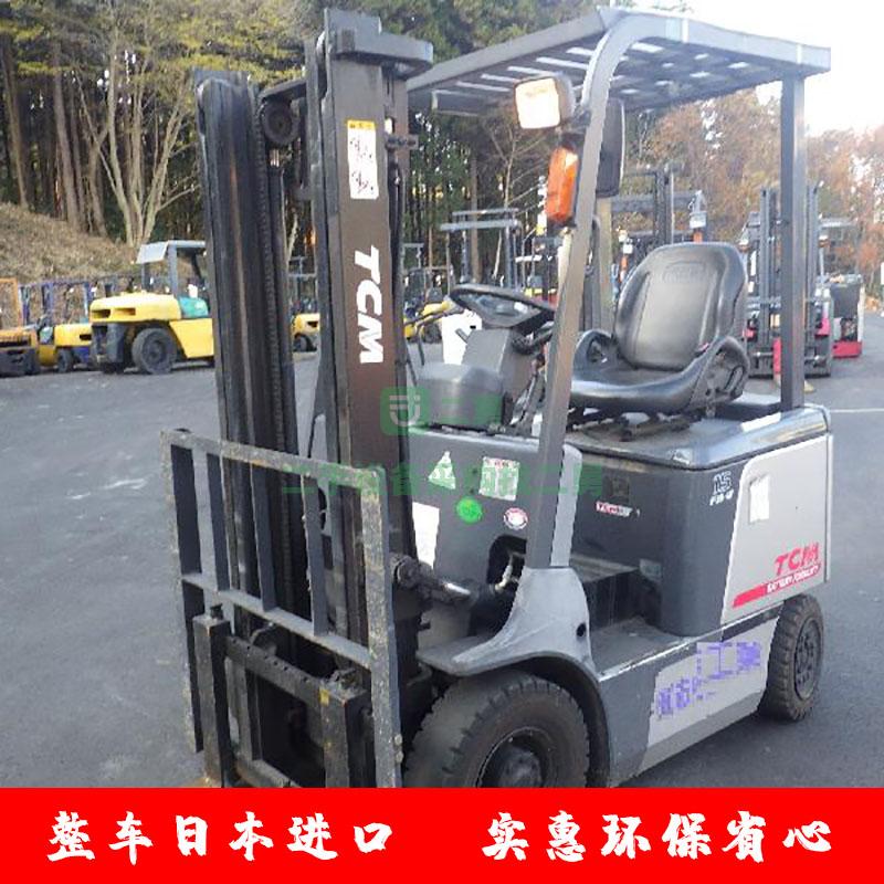 二手尼桑進口叉車2噸四支點平衡重電動叉車環保電動叉車三點