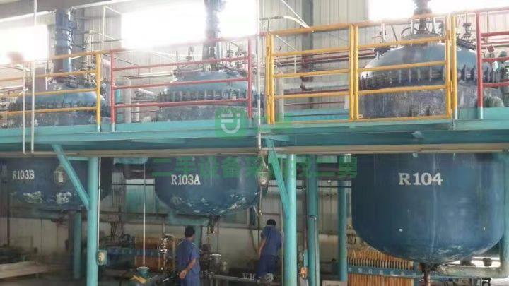 急售9成新反應釜志浩3000升不銹鋼反應釜山東省濟寧市 熱銷