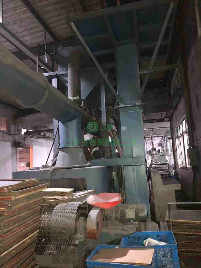 急售8成新網帶通過式拋丸機江蘇產WD8030-8江蘇省-鹽城市