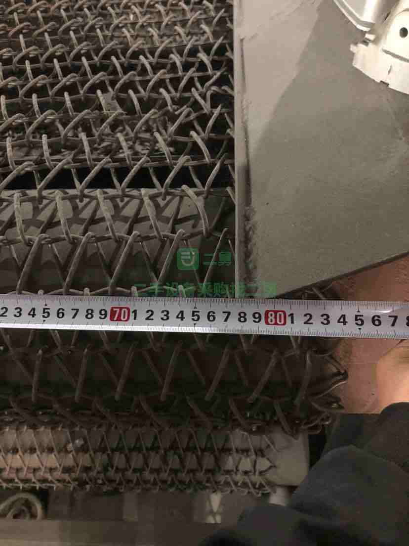 急售8成新網帶通過式拋丸機江蘇產WD8030-8江蘇省-鹽城市