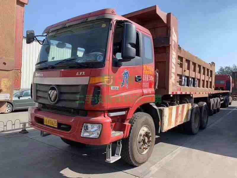 出售二手八成新的自卸車(chē)