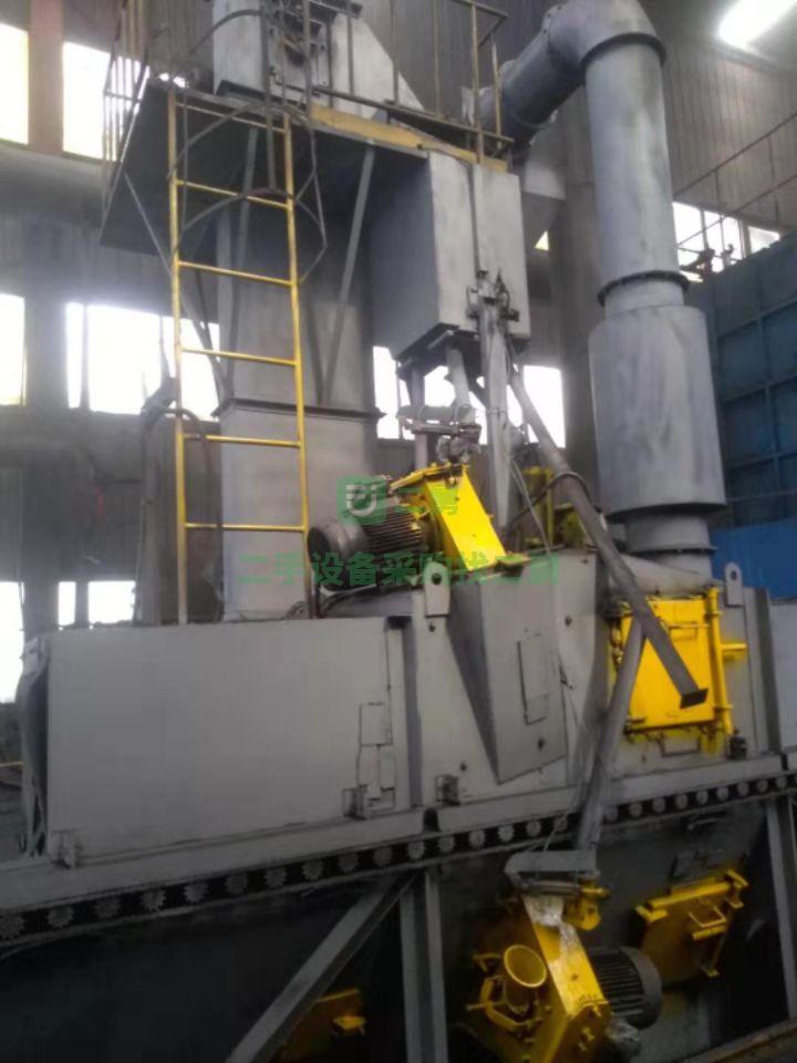 急售9成新通過式拋丸機1207