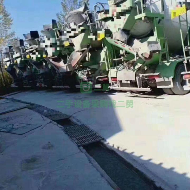 處理17年歐曼輕量化 攪拌車