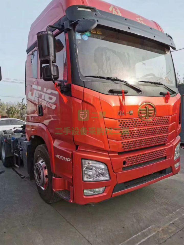 急售兩臺JH6牽引車頭 國五 400馬力濰柴 18年11月