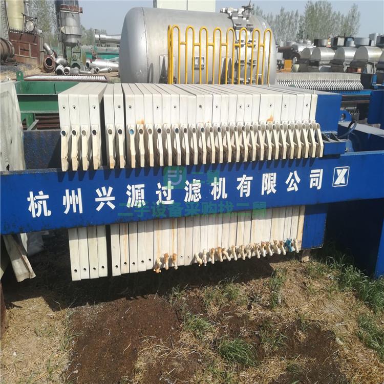雙十二駿威供應二手壓濾機 二手100-850平方隔膜壓濾機 廂式壓濾機