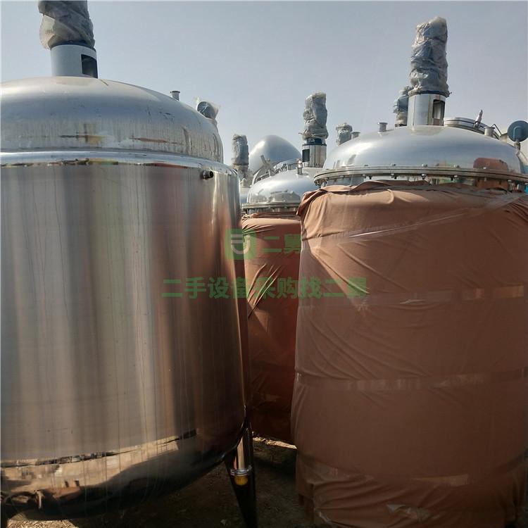 二手1000L電加熱反應釜，出售電加熱反應釜，九成新不銹鋼反應釜