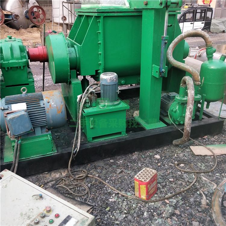 二手不銹鋼捏合機 二手電加熱不銹鋼捏合機 硅橡膠下出料捏合機