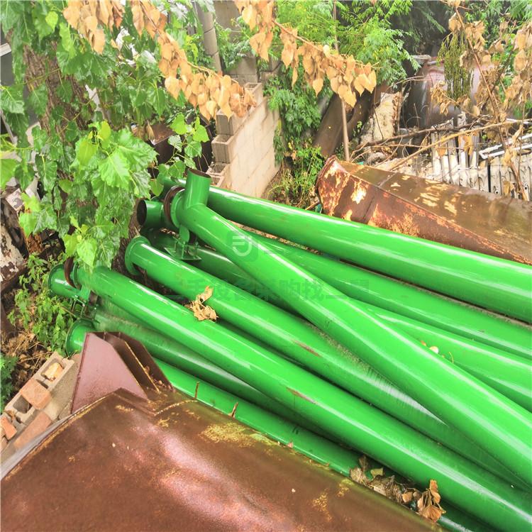 二手絞龍 上料機封閉管式U型螺旋垂直提升機 不銹鋼螺旋提升機