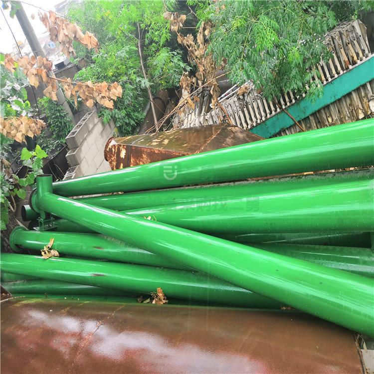 二手絞龍 上料機封閉管式U型螺旋垂直提升機 不銹鋼螺旋提升機