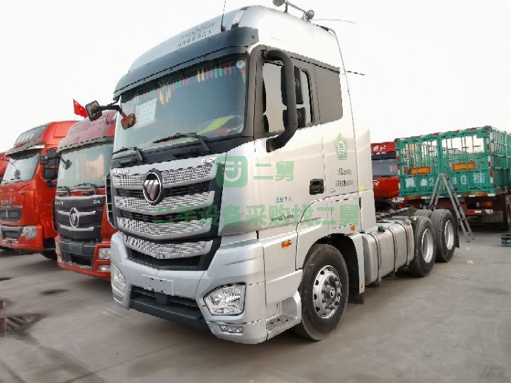 急售9成新二手福田歐曼牽引車 雙驅輕體 手續齊全 包提檔過戶