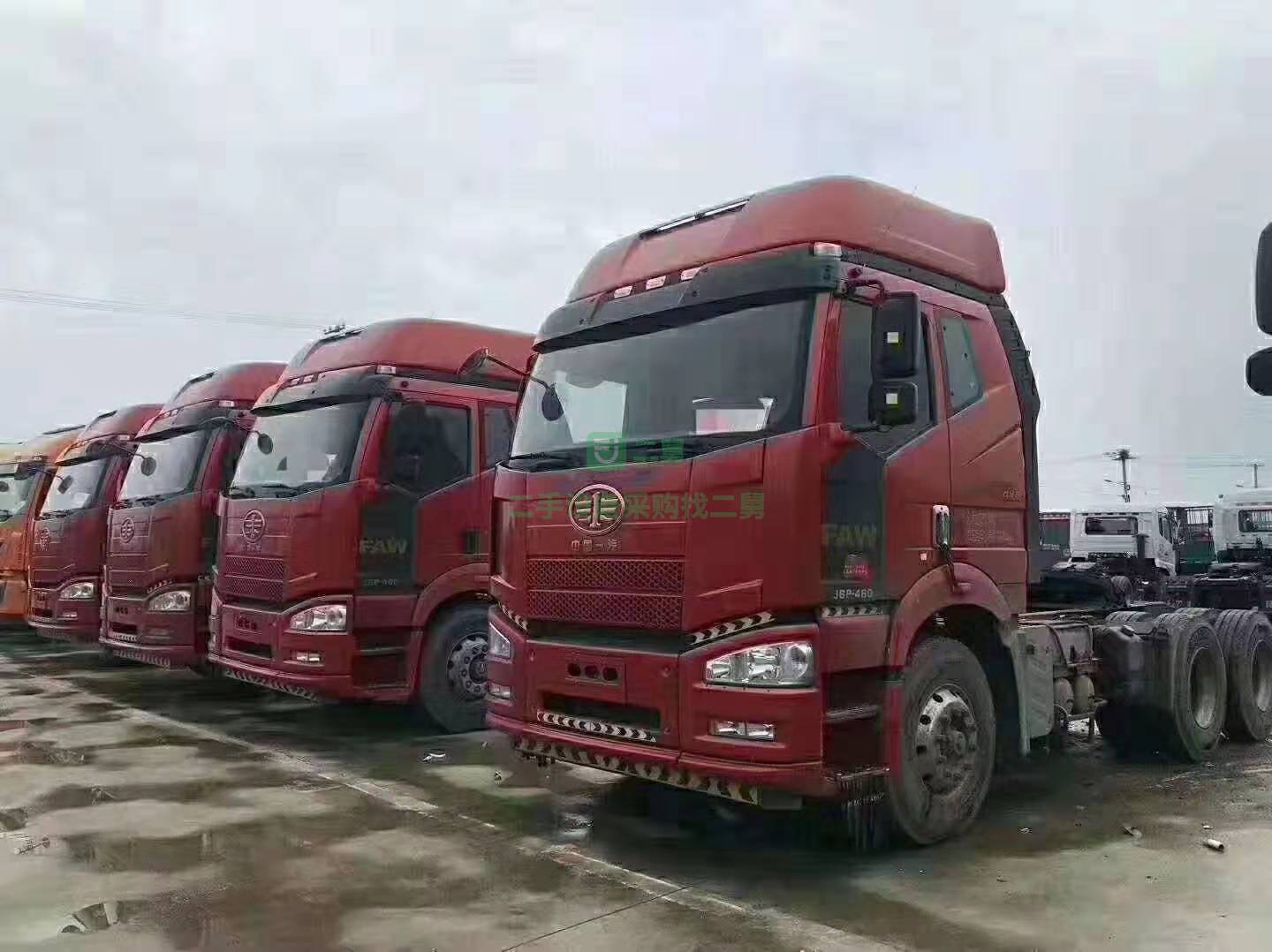 17年解放牽引車J6P460馬力輕體國五排放