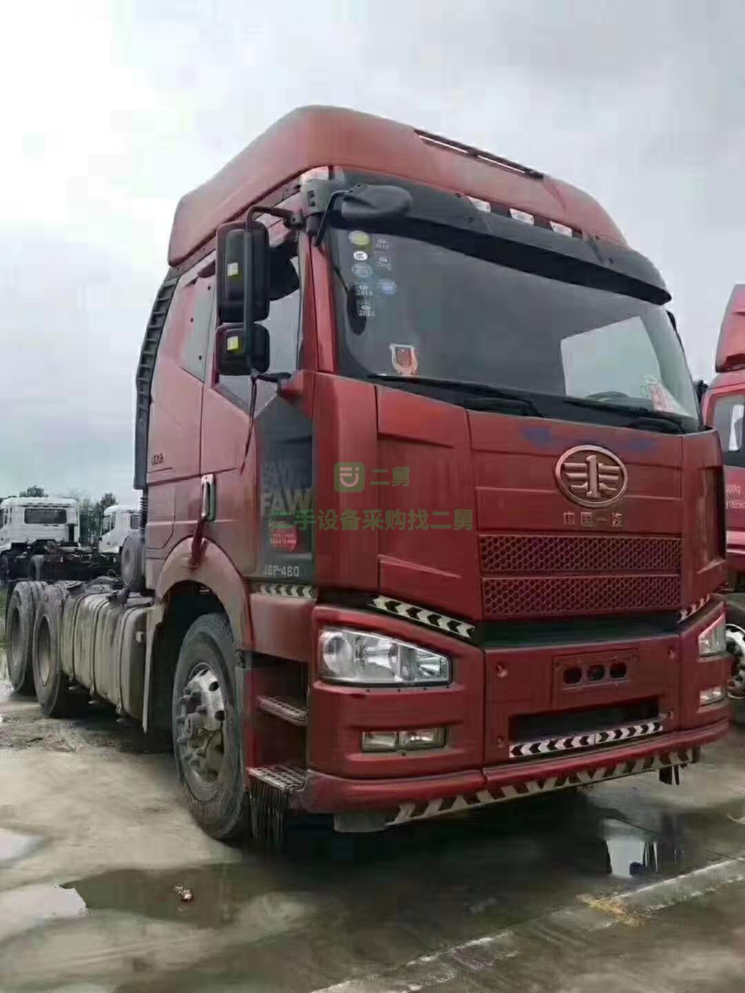 17年解放牽引車J6P460馬力輕體國五排放