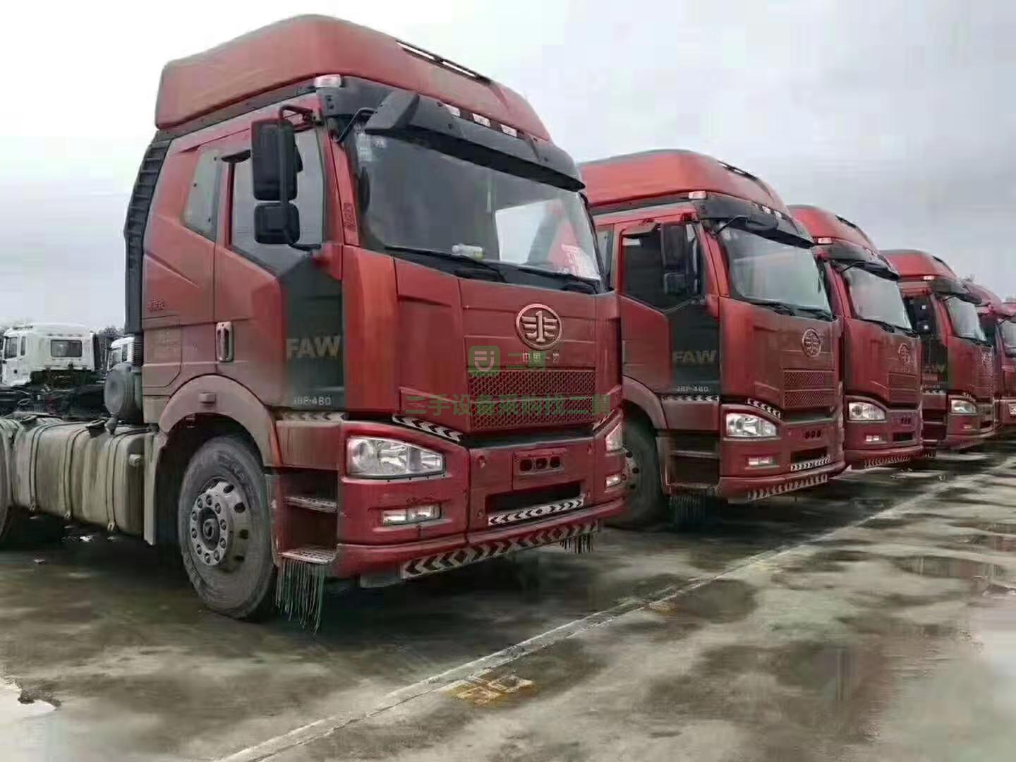 17年解放牽引車J6P460馬力輕體國五排放