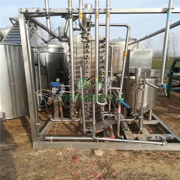 出售二手管式殺菌機 二手管式食品殺菌機 管式殺菌設備