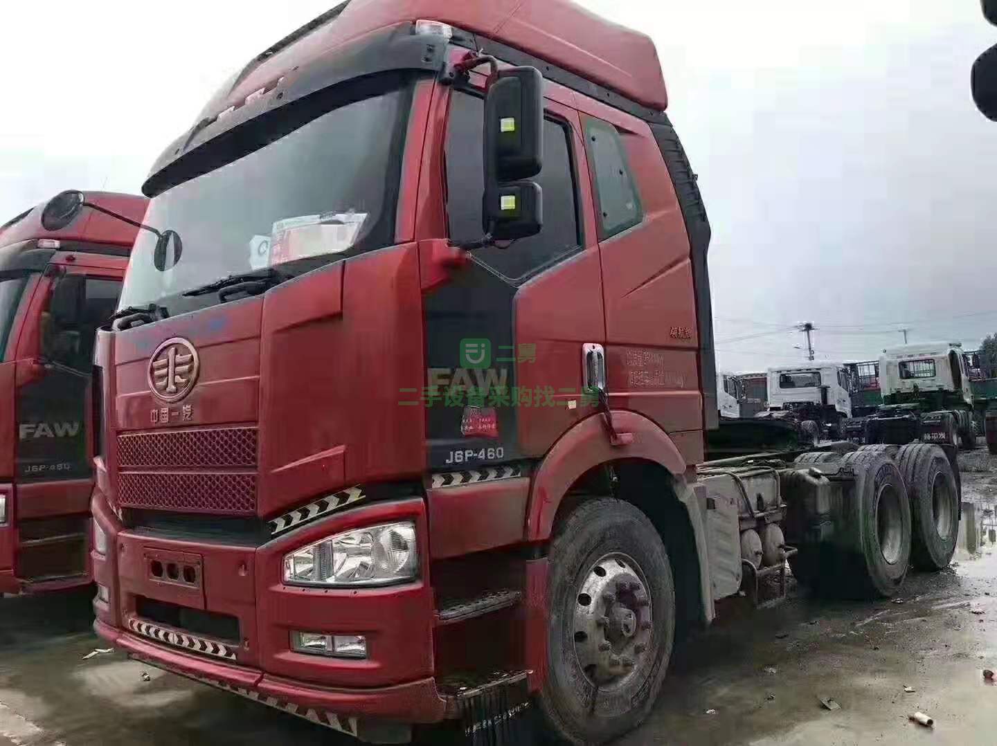 17年解放牽引車J6P460馬力輕體國五排放