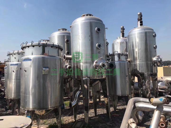 急售9成新9成新3000L雙效濃縮蒸發器雙效蒸發器3000L