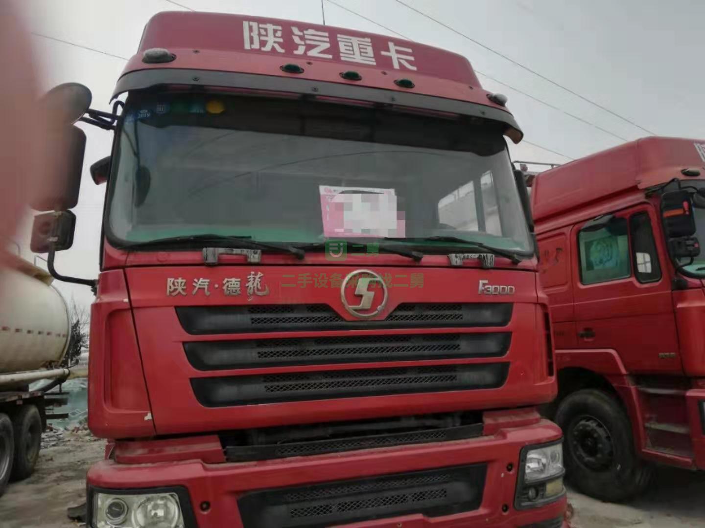 急售9成新水泥罐車陜汽德龍43-48立方山東省濟寧市