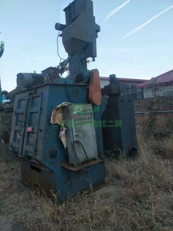 急售7成新出售3210履帶式拋丸機噴砂機河北省滄州市