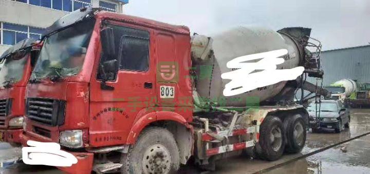 10年豪沃攪拌車10方罐廢鐵價