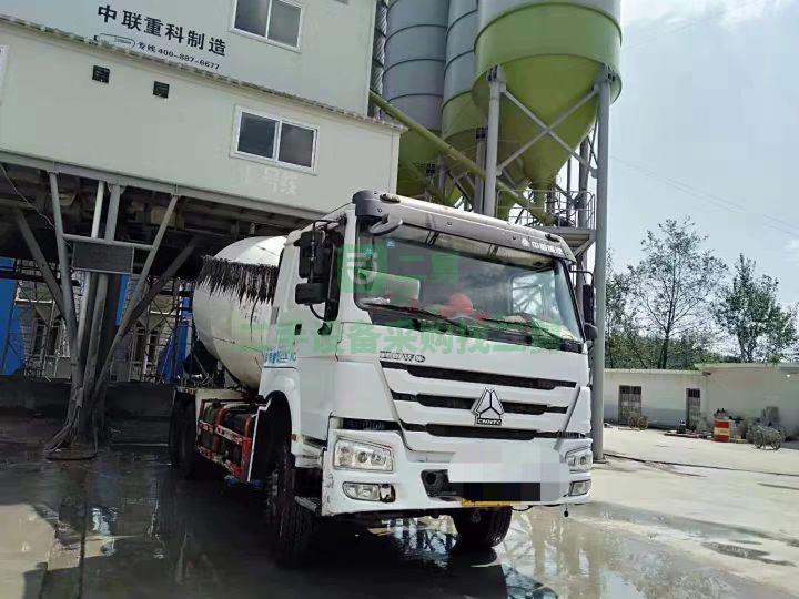 國四豪沃攪拌車宏達上裝大14方