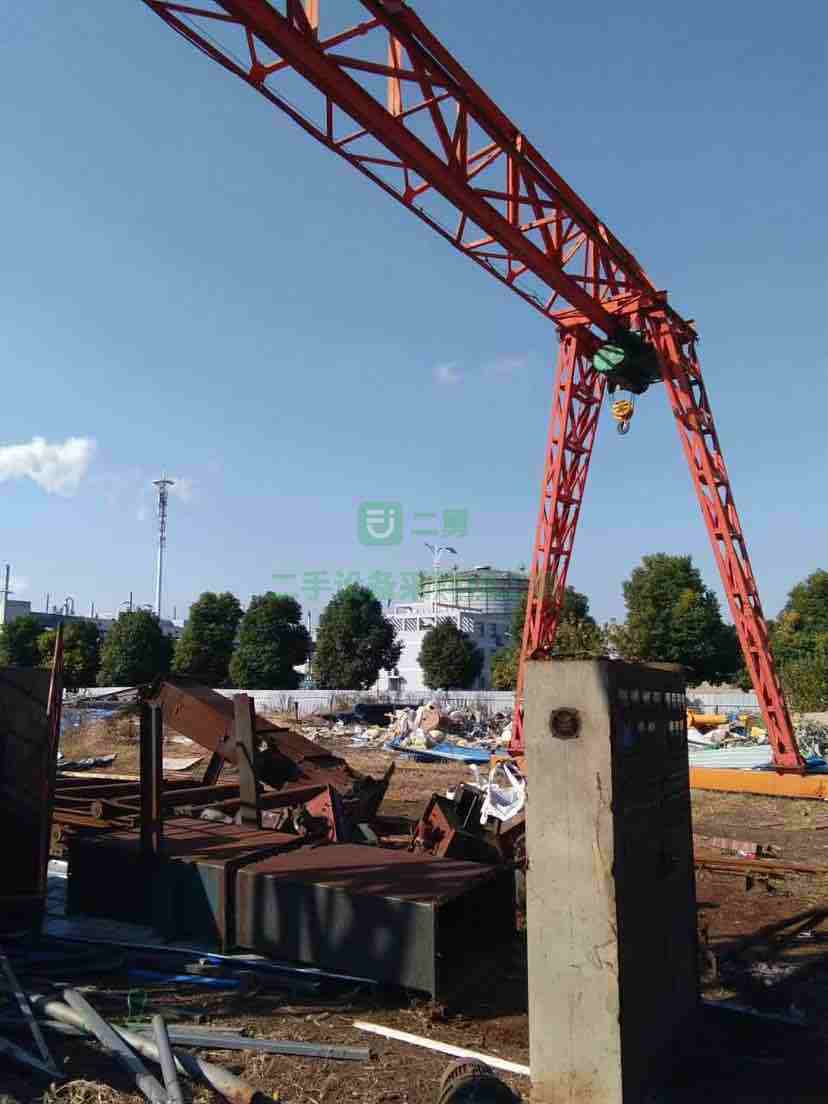 急售9成新急售二手龍門吊行車河南名牌10T-14m江蘇省-鹽城市