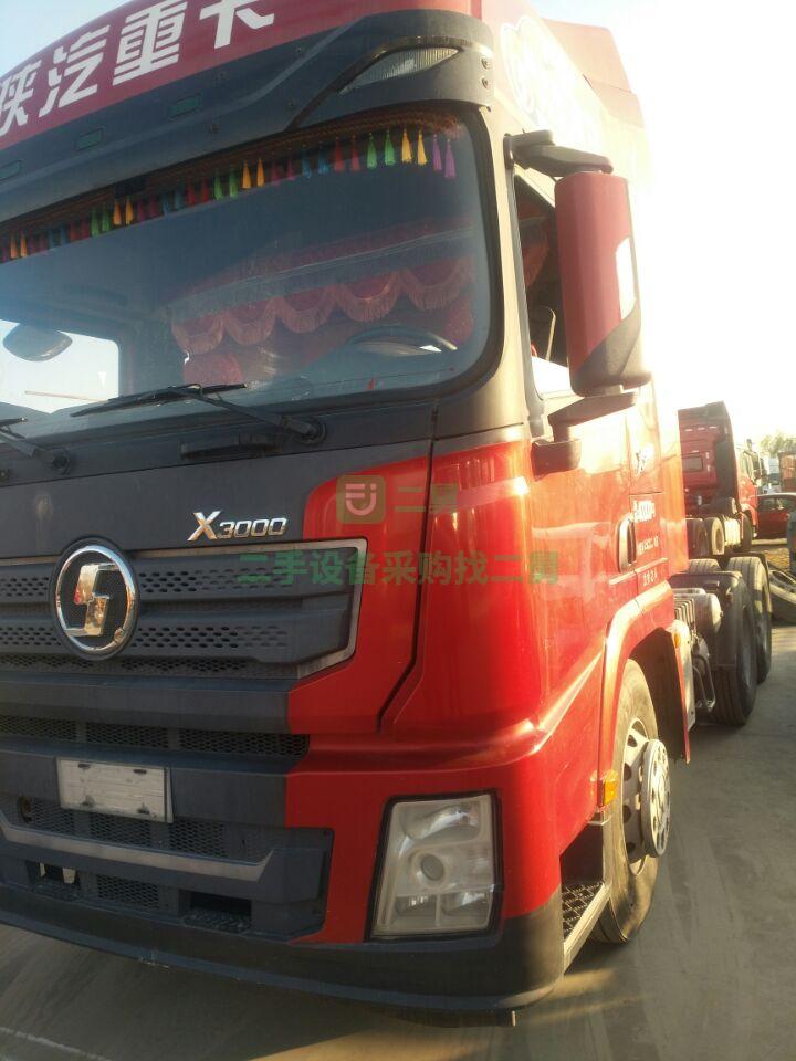 8成新牽引車德龍X3000，山東省濟寧市