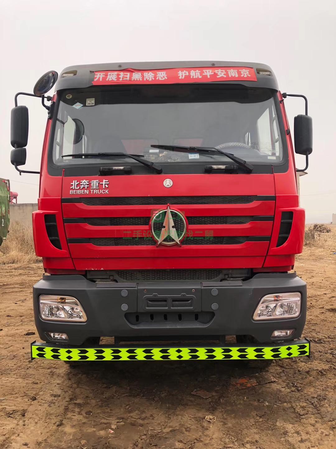 北奔重卡340馬力12檔全低速奔馳自卸車轉讓
