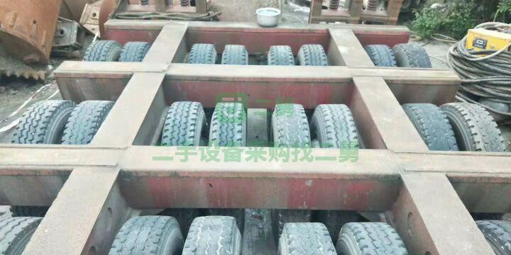 急售8成新半掛車勾機板，三線六軸山東省濟寧市