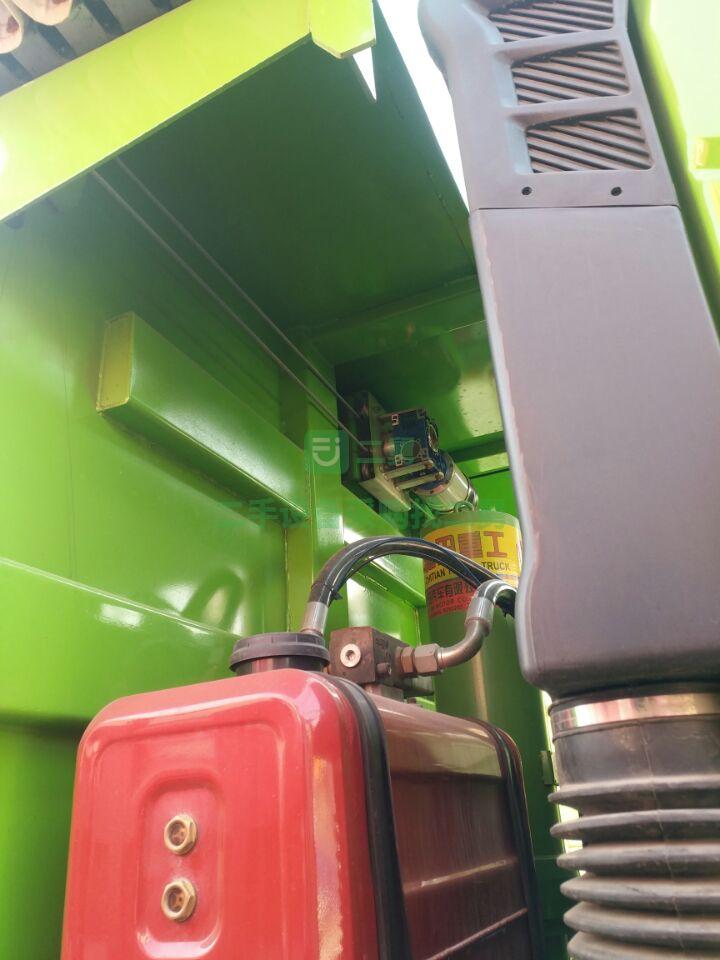 急售9成新自卸式篷蓋垃圾車解放自卸車，可分期，掛靠