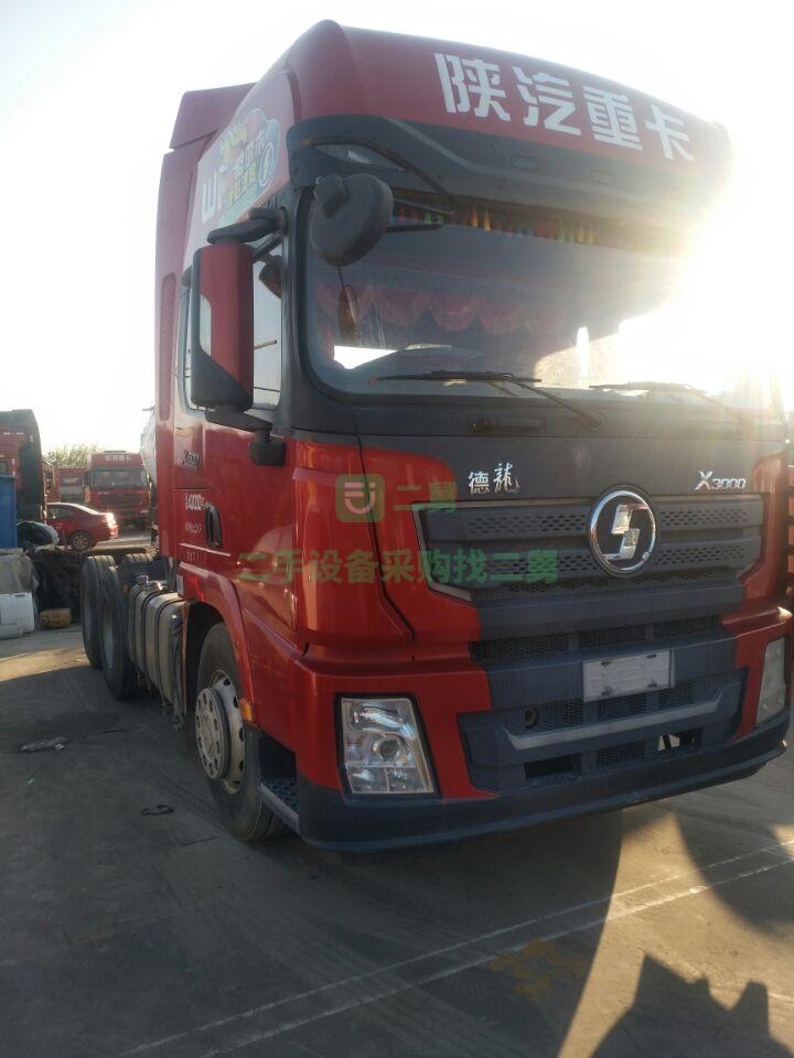 8成新牽引車德龍X3000，山東省濟寧市