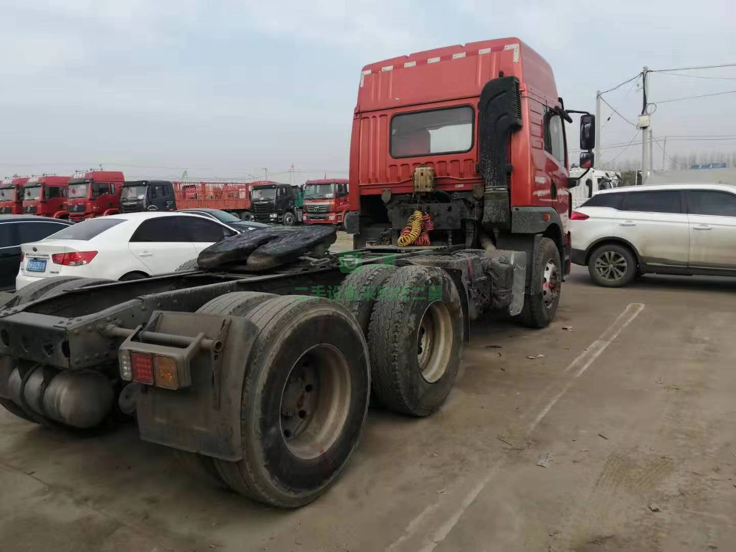 18年2月份悍V375國五排放雙驅(qū)輕體濰柴動力牽引車轉(zhuǎn)讓