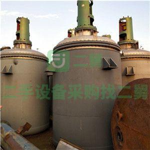 出售3000L太極搪瓷反應釜   二手3000L搪瓷反應釜