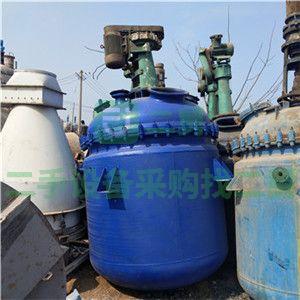 出售3000L太極搪瓷反應釜   二手3000L搪瓷反應釜