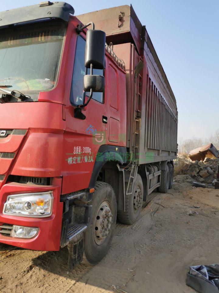出售9成新毫沃中轉(zhuǎn)箱貨車(chē)重型380馬力長(zhǎng)8米河北省唐山市