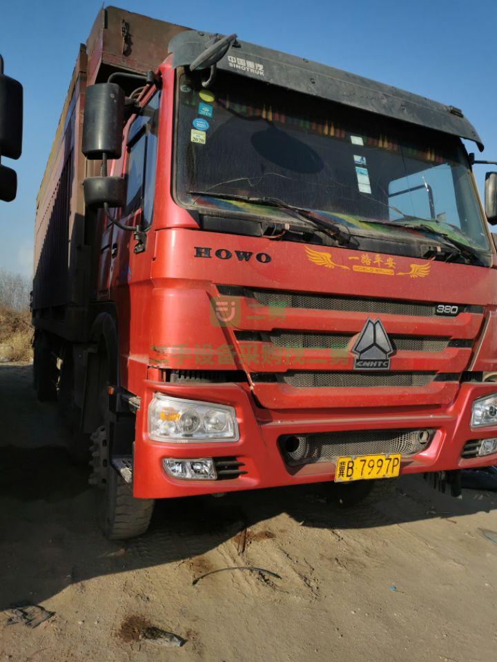 出售9成新毫沃中轉(zhuǎn)箱貨車(chē)重型380馬力長(zhǎng)8米河北省唐山市