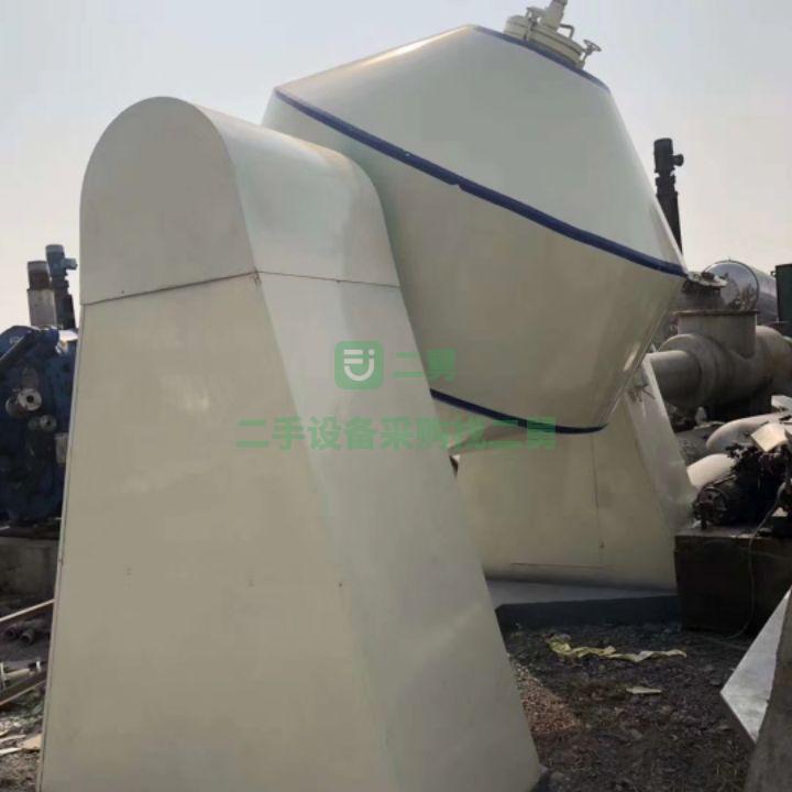 急售9成新2000升雙錐干燥機志浩搪瓷雙錐山東省濟寧市