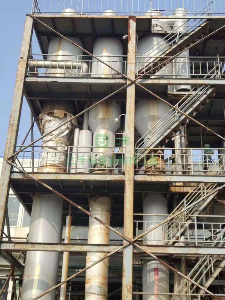 急售9成新雙效蒸發器志浩5噸雙效山東省濟寧市