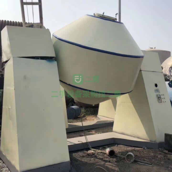 急售9成新2000升雙錐干燥機志浩搪瓷雙錐山東省濟寧市
