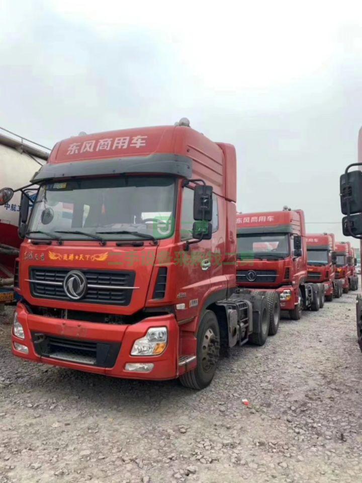 18年5月東風天龍啟航牽引車，450馬力雷諾發動機，國五排放，