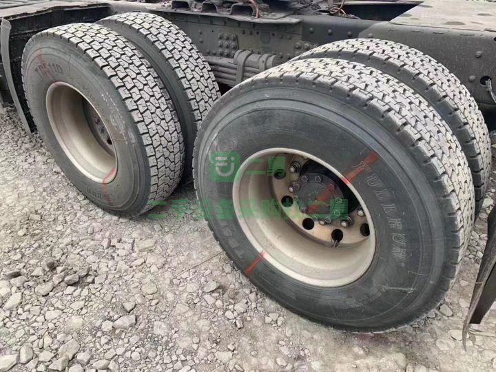 18年5月東風天龍啟航牽引車，450馬力雷諾發動機，國五排放，