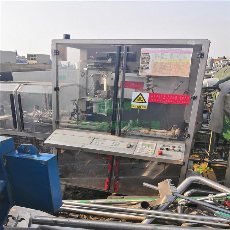 出售全自動套標機二手果汁飲料套標機二手礦泉水套標機熱收縮套標