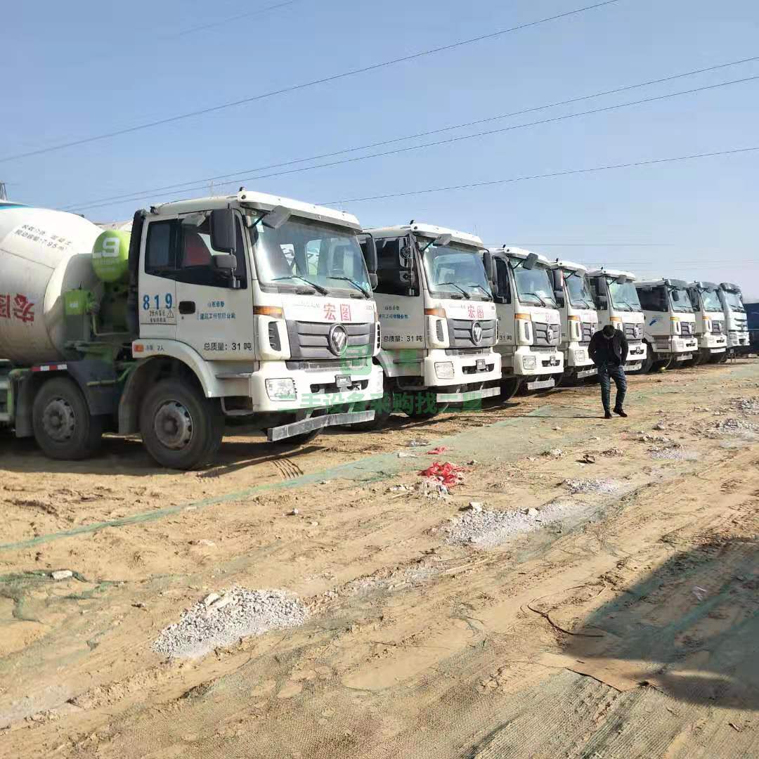 急售9成新攪拌車歐曼輕量化12方L9上裝河南省洛陽市