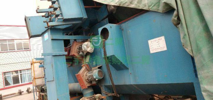 急售9成新拋丸機懸鏈式拋丸機除塵器及配件懸鏈式1680浙江省